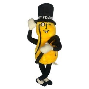 Vintage Nabisco Planters Mr Peanut Plush Stuffed Collectible Toy #Nostalgic